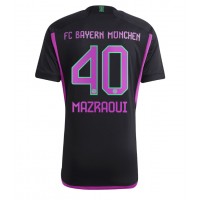 Bayern Munich Noussair Mazraoui #40 Auswärtstrikot 2023-24 Kurzarm